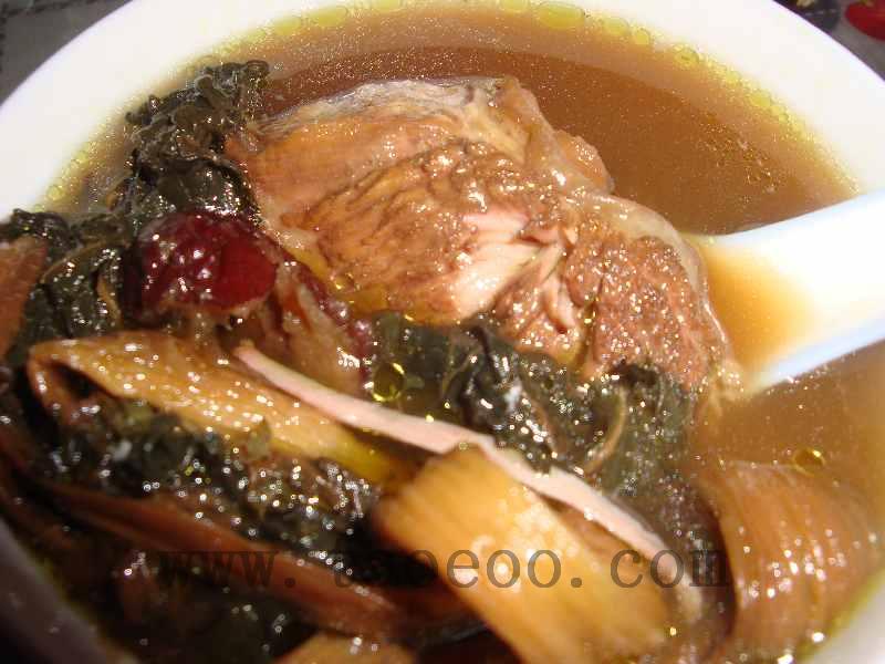 猪肉菜干汤